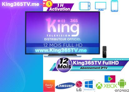 Espace Client KING365TV .